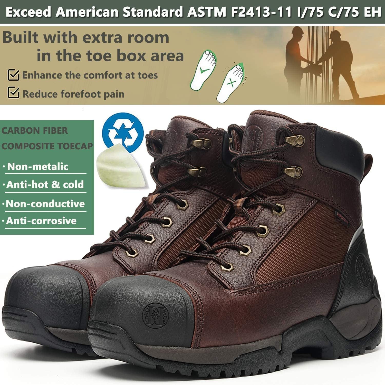 Conductive work boots online