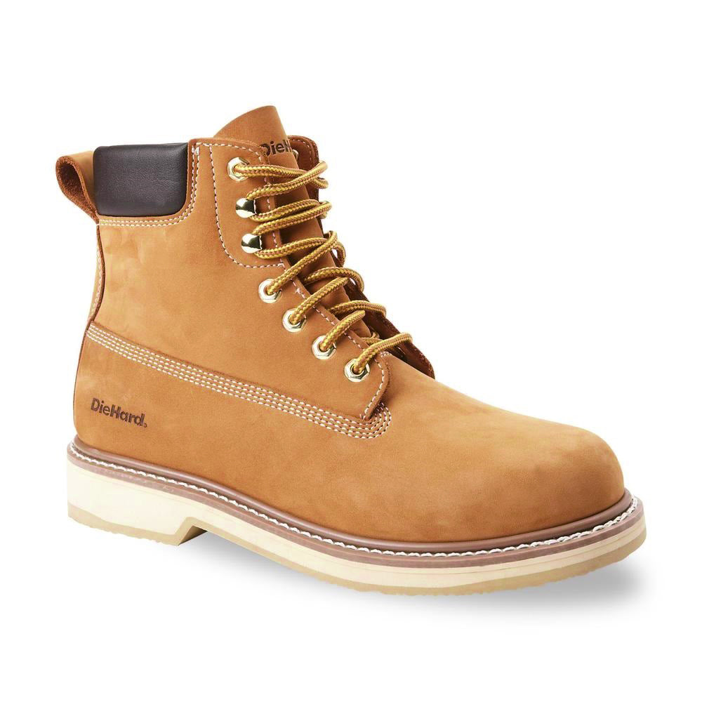 Leather non slip work boots best sale