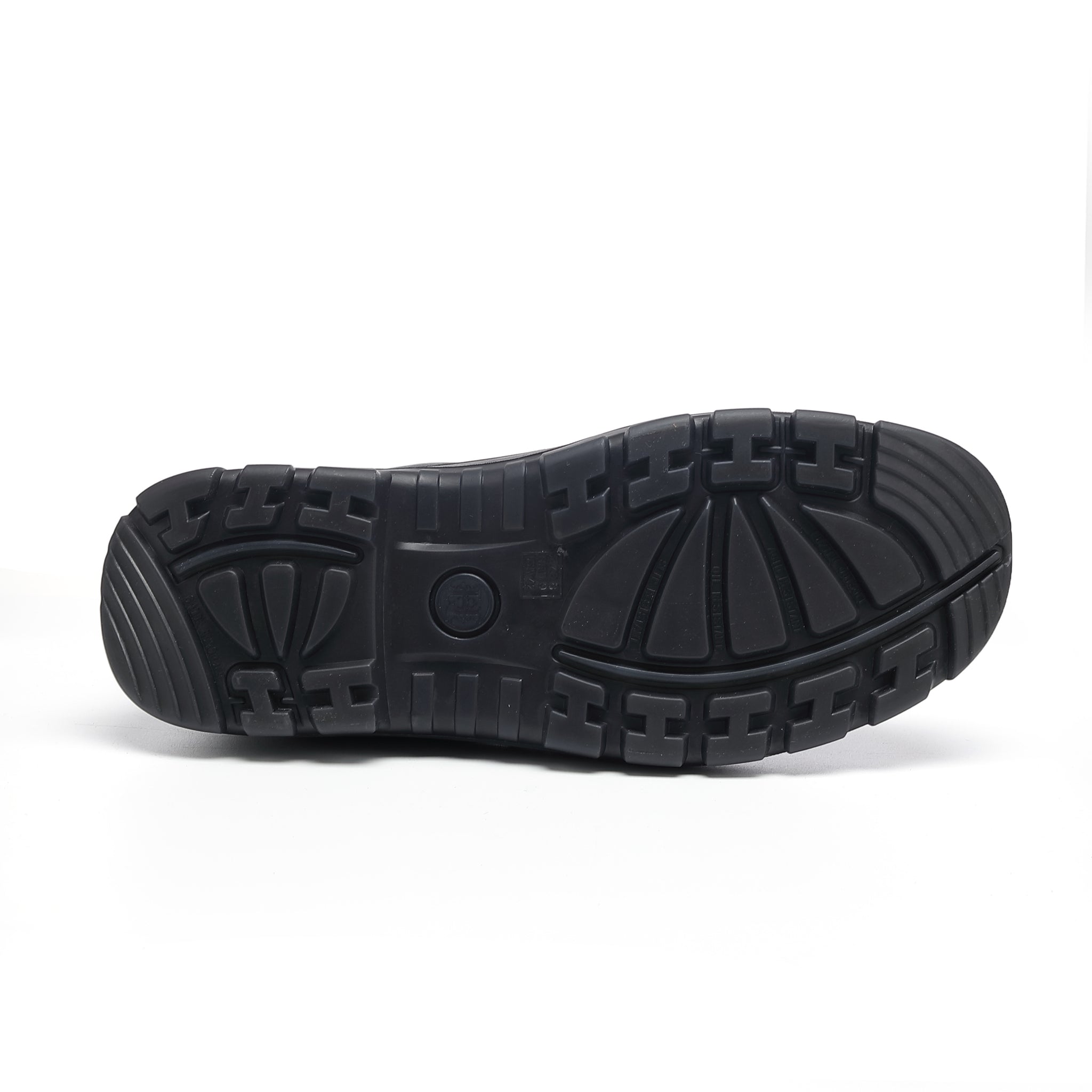 LV 822 Men's Slip-On Work Boots w/ Steel Toe Waterproof Black, D / 7